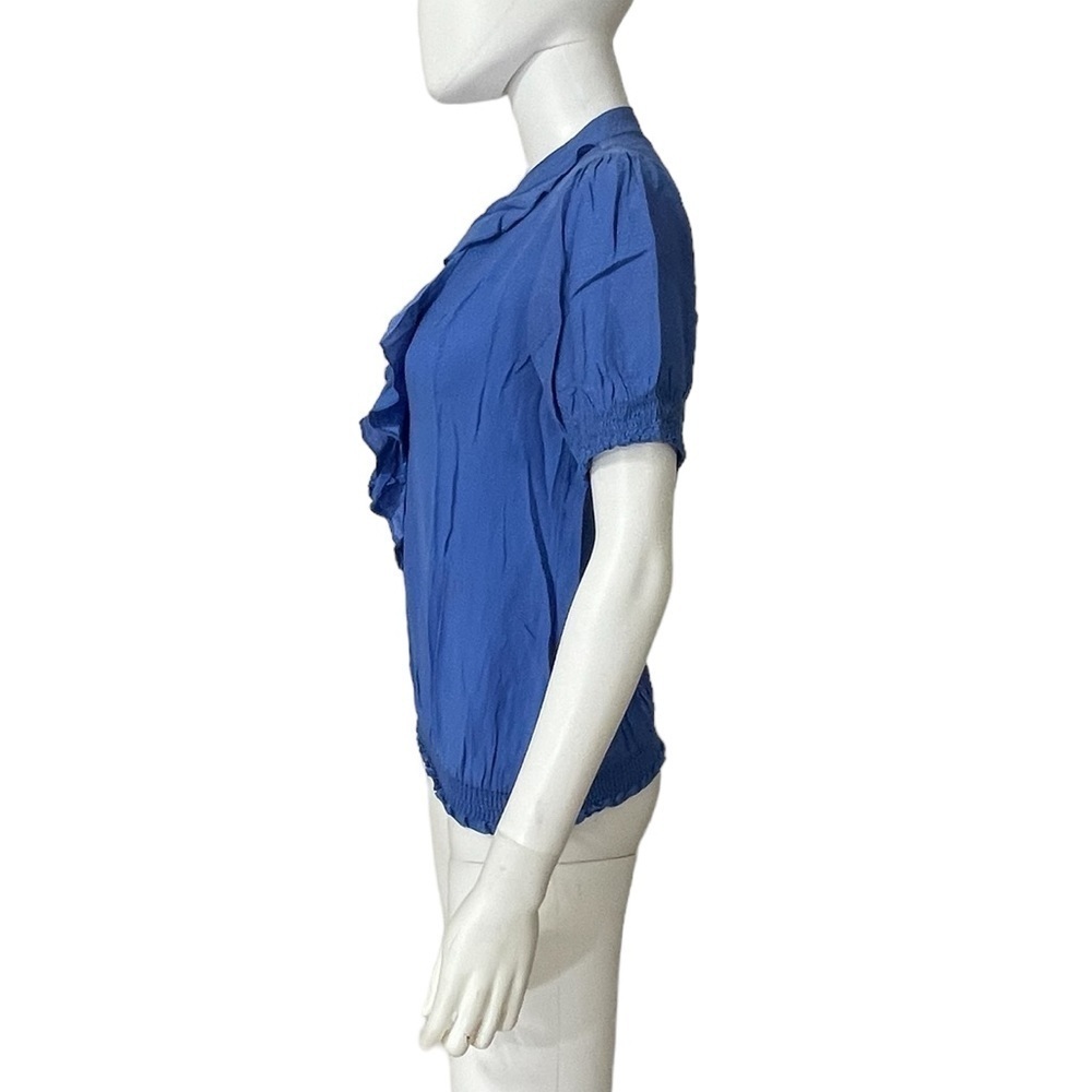 Sanctuary Blue Ruffled Blouse - Picture 5 of 8